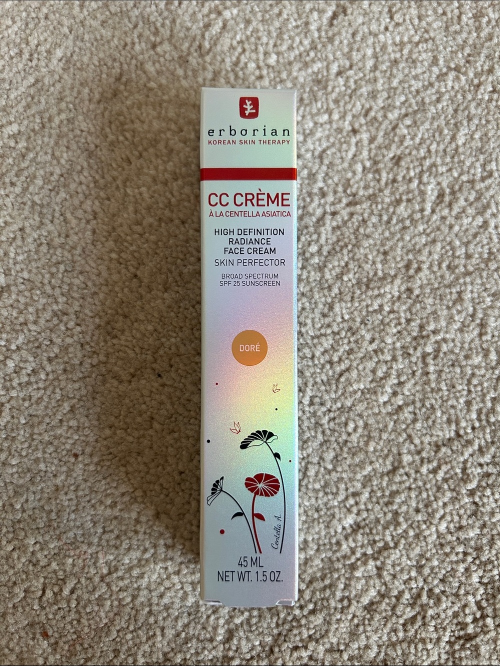 One Brand New Erborian CC Crème in Dore’